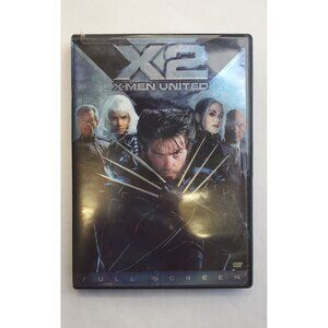 X2 X-Men United DVD 2003 - Fullscreen Edition 2-Disc Set